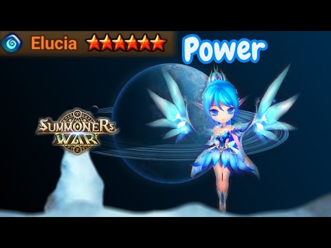 The Power of Awakened Elucia (Water Fairy) - Summoners War