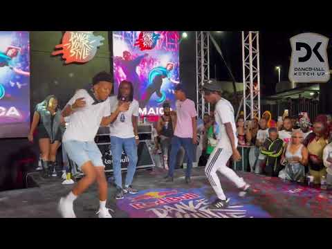 Pata Skeng & Snow at RedBull DYS Jamaica on stage with Laa Lee | Freestyle vibes | Dancehall 🇯🇲