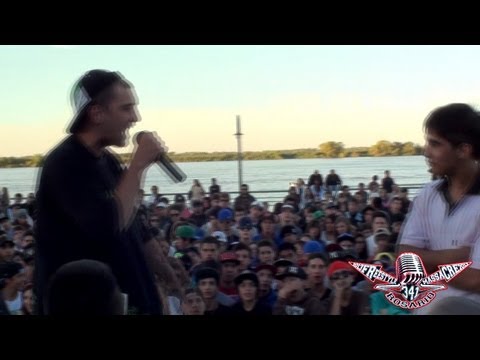 MARKITOS vs STYLER . 1° ronda . Rosario Freestyle Massacre 2013 .