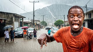 Inside The Coldest Place In Ghana! It Rains Here Everyday 🌧️😳😳😳