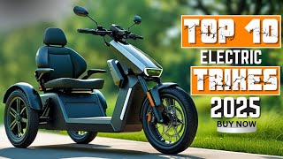 10 Best Electric Trikes On Amazon in 2025 | Buyer's GUIDE!!!