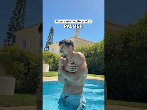 Players Entering the Pool 💦😭