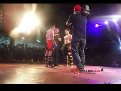 Bruno Maidana luta Muaythai até 66 kg - Crus Alta 13 agosto 2014.