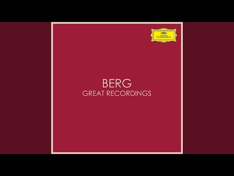 Berg: Sieben frühe Lieder - I. Nacht