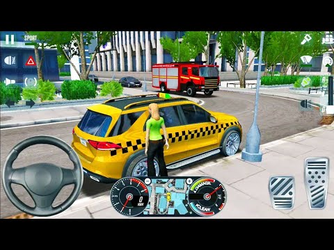 Big Pickup SUV Taxi Driving Sim 2022 #4 - Ultimate Taxi Driver - Android  Gameplay