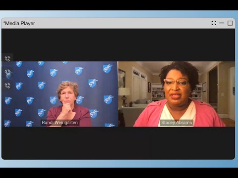 "ALL IN: THE FIGHT FOR DEMOCRACY" PANEL WITH STACEY ABRAMS AND RANDI WEINGARTEN
