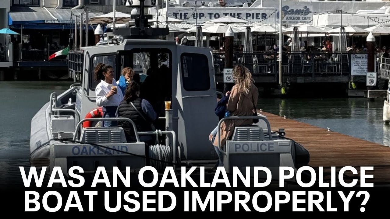 Oakland police boat at Tiburon café raises questions about proper use | KTVU