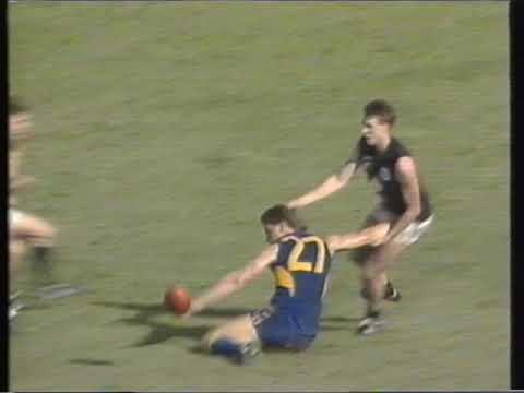 West Coast Eagles VS Carlton 1993 Round 14 Chris Mainwaring