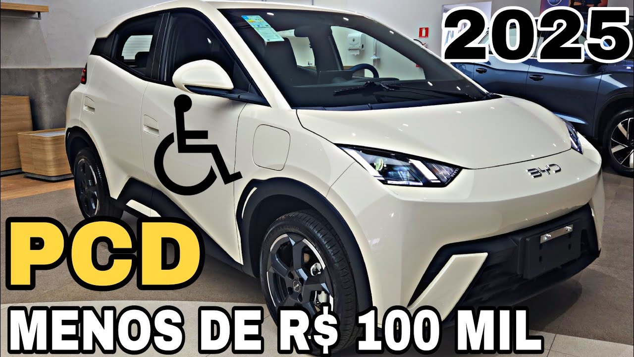 BYD DOLPHIN MINI 2025 | PRIMEIRO CARRO ELÉTRICO PARA PCD NO BRASIL