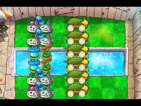 Plants Vs Zombies (Pool Endless) - II 6 Cobs