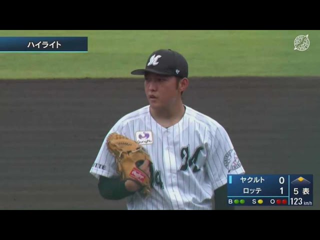 【ファーム】6月18日 マリーンズ対スワローズ ハイライト