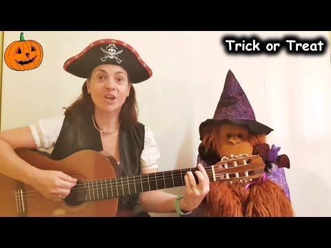 Trick or treat - Halloween | Nursery rhymes & kids songs to sing along
