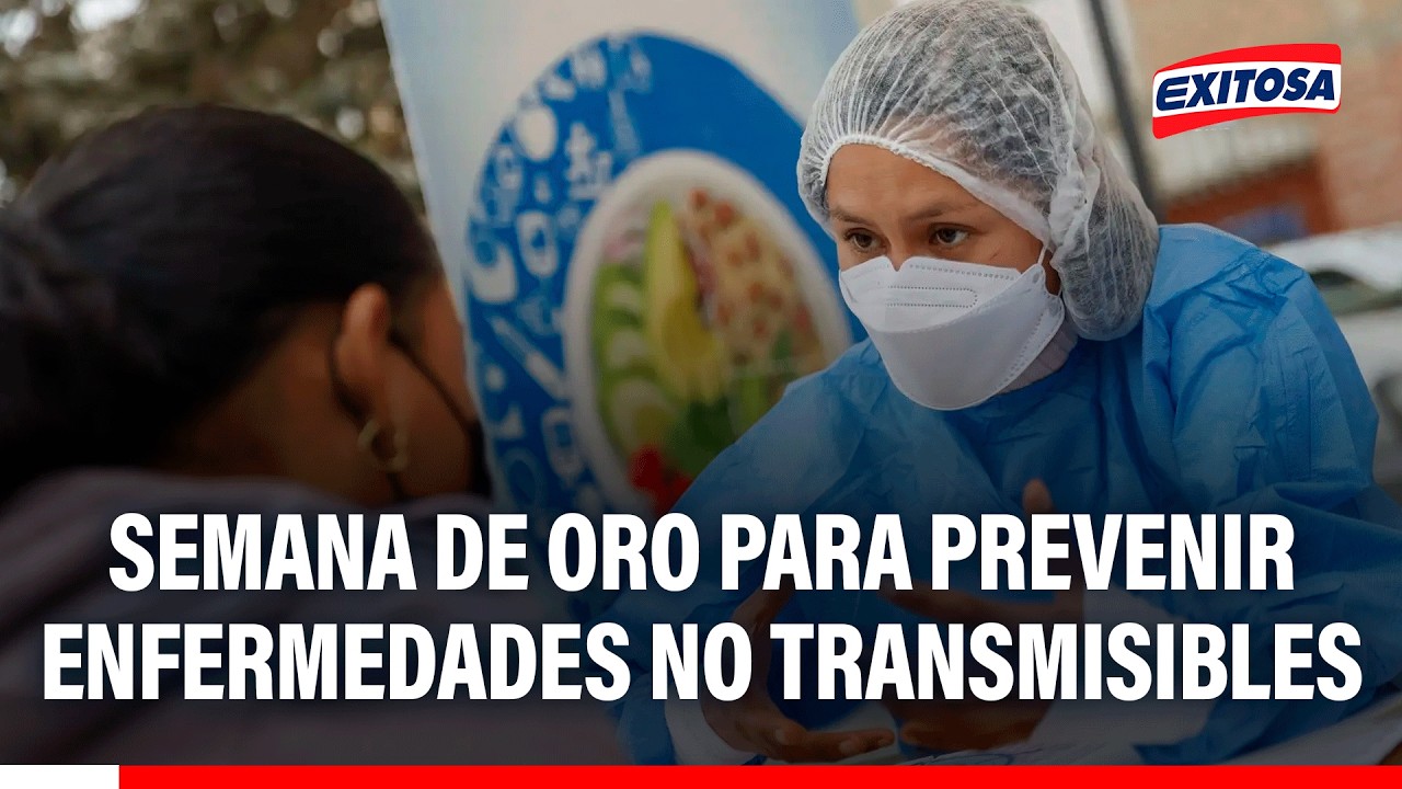 🔴🔵 Semana de oro para prevenir enfermedades no transmisibles
