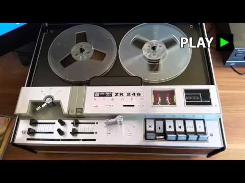 ZK-246 UNITRA ZRK The Reel to Reel Audio Tape Machine -1972 year