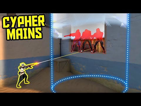 VALORANT, But Only 200 IQ Cypher Plays...