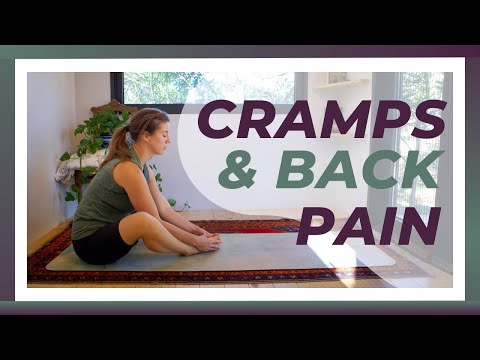 35-min Yoga for Cramps & Lower Back Pain | Yin Yoga for Period Pain, PMS, Digestive Cramps