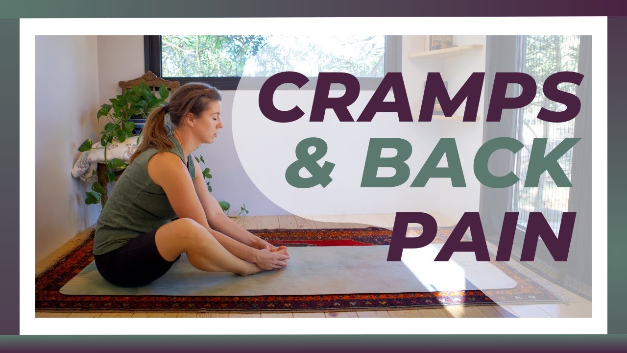 35-min Yoga for Cramps & Lower Back Pain — Yin Yoga class, 37 minutes
