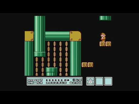 World 7-1 ~ SUPER MARIO BROS. 3 ~ NES CLASSIC EDITION ~ NO COMMENTARY 1bi