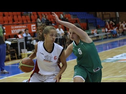 Nymburk Basketball 82 - 68 PEAC Pecs; Part 1 of 2 (FIBA Eurocup Women 2015/2016)