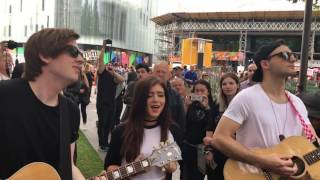 Roses (Acoustic) - Against the Current in Leicester Square