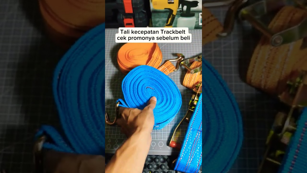 SUBOGDG 10 Ton Tali Kecepatan Ratchet Tie Down 4 cm x 6M/8M/10M 5CMx 6M/8M Tali pengikat barang