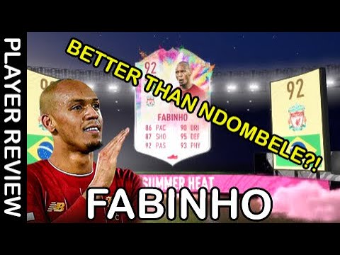 A MONSTER TRUCK! PHENOMENAL SUMMER HEAT SHOWDOWN FABINHO PLAYER REVIEW!!! FIFA 20 ULTIMATE TEAM!