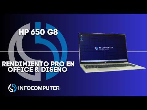 HP ProBook 650 G8 Core i5 1145G7 2.6 GHz | 32GB | 500 NVMe | Webcam | Windows 11 | Pantalla nueva