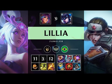 Lillia Jungle vs Sejuani - BR Challenger Patch 25.18