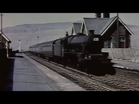 Vintage railway film - Settle to Carlisle; The long drag - 1963