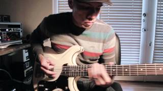 Eastwood Sidejack Bass VI Mosrite style guitar demo - RJ Ronquillo