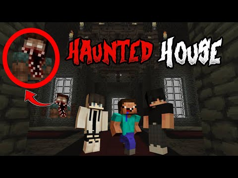 We found scary ghost in Minecraft | Minecraft Roleplay in hindi | HAUNTED HOUSE
