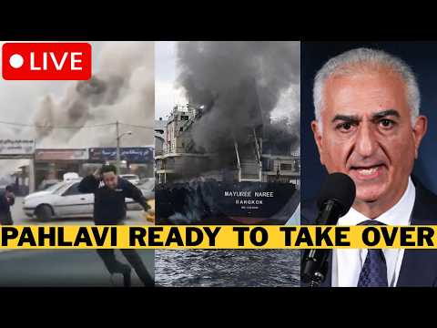 🚨 LIVE: Reza Pahlavi To RETURN To Iran - IRGC Panic In Strait Of Hormuz