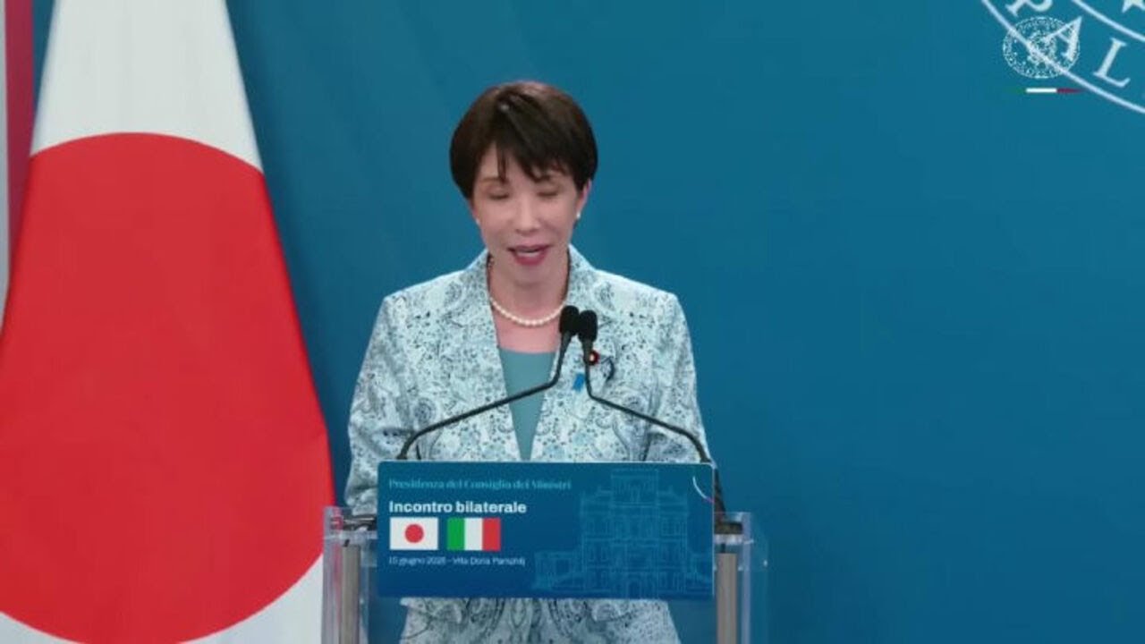 Takaichi cita Meloni quando disse "Ganbaru" a Tokyo: Ricambio dicendo (in italiano) "Buon lavoro"