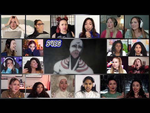 Attack on Titan Season 4 Episode 6 Girls Reaction Mashup |  進撃の巨人