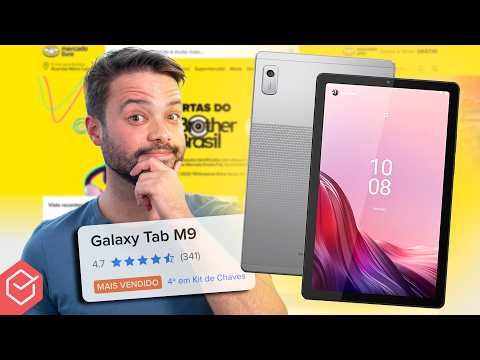 Por que tá todo mundo comprando esse TABLET BARATO! // Lenovo Tab M9