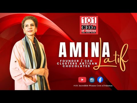 Ms. Amna Latif -  Clusters Artisan Chocolates