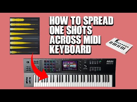 How To Take One Shot Sample And Spread It Across Your Midi Keyboard MPC SOFTWARE