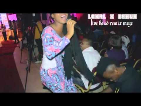 Lokal Shock and Eshun performs meye with live band