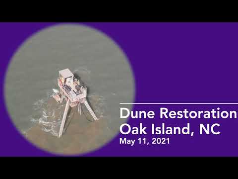 Flyover video of the coastal neighborhood and home