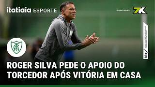 CONFIRA O QUE DISSE ROGER SILVA APÓS VITÓRIA DO AMÉRICA NA COPA SUL-SUDESTE | ENTREVISTA COLETIVA