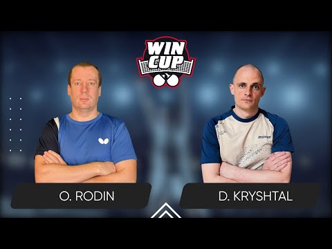 00:45 Oleksii Rodin - Dmytro Kryshtal 01.04.2025 | Table Tennis WINCUP Advanced 1