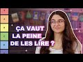 JE JUGE LES 50 LIVRES LES PLUS LUS DE 2025 Selon Goodreads Tier Ranking De Livres Populaires