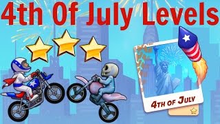 [Bike Race] 4th Of July Levels 1-8 ★★★ | Liberty & Ghost Bike - Expert Ways