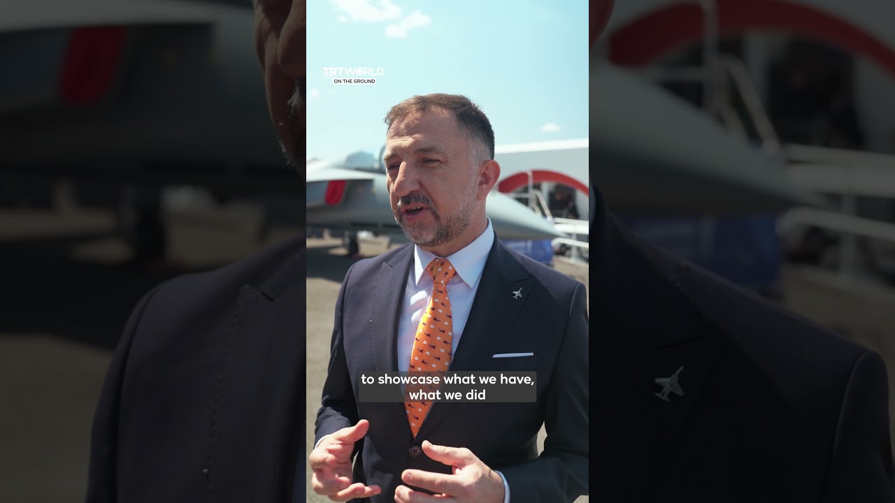 Turkish defence firms showcase advanced weapons systems at Farnborough Airshow