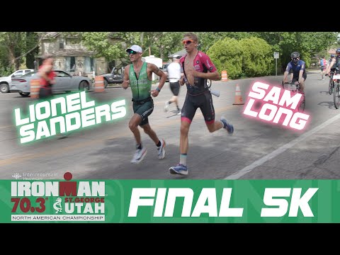 Lionel Sanders VS Sam Long Final 5K 70.3 St.George