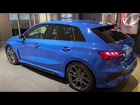 😱407 HP Audi RS3 Sportback Performance Edition 1/300 Nogaro Blue top speed 300 km/h [4k 60p]