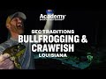 SEC Traditions Bullfrogging And Crawfish In Louisiana With Marty Smith