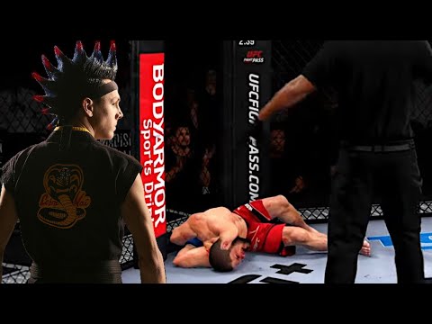 Khabib Nurmagomedov vs. Hawk Cobra Kai | UFC 4