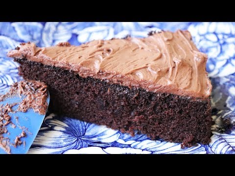 Simple Chocolate Cake Without Butter