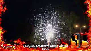 Ohňostrojová fontána Signature Range 500g